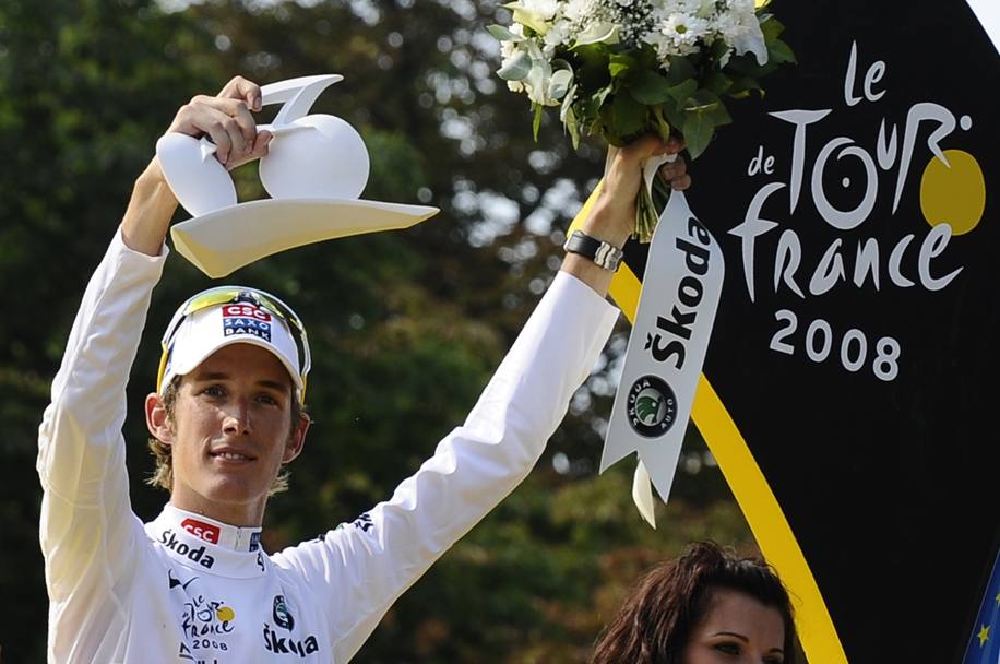 Tour de France 2008. Andy Schleck si aggiudica la classifica dei giovani. Reuters